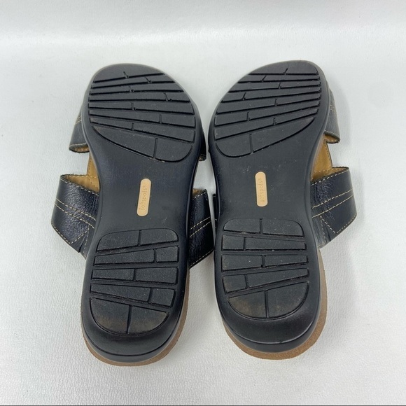 Softspots Footsmart Kory Sandals Black Leather Women's Size 7.5M - Picture 12 of 13